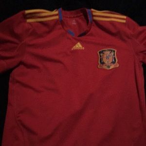 Spain adidas soccer jersey